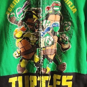 Nickelodeon TMNT(XL 14/16) Green Zip Up Sweatshirt